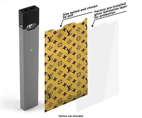 black goyard juul skin|JUUL tobacco skin.